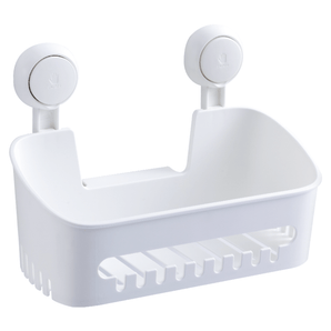 Organizador rectangular con ventosas de succión al vacío