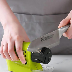 Afilador eléctrico de cuchillo con esmeril